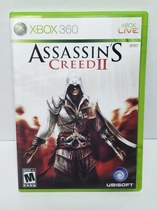 Assassin's Creed II (Microsoft Xbox 360 Game) CIB Complete with Manual Tested - Picture 1 of 4