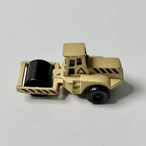 Vintage Maisto Tonka Pavement Roller Hasbro Diecast Highway Truck Tan/Cream 2003 - Picture 1 of 5