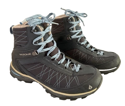 Женские водонепроницаемые ботинки Vasque Coldspark UltraDry размер 8,5 синие Thinsulate 200 г - Изображение 1 из 4