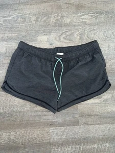 prAna Performance Damen-Sportshorts – schwarz/grau – Größe Small - Bild 1 von 3
