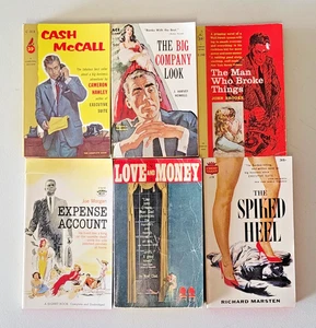 Vintage Big Business Corporate America Wall Street Scandals Dark Sleazy Novels - Picture 1 of 13