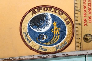 Patch vintage NASA Apollo 14 Shepard Ronin Mitchell - Foto 1 di 2