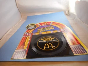 McDonalds $1 millón menú canción publicidad disco de vinilo 1989 sin tocar - Imagen 1 de 2