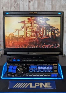 Alpine DVA-7899J TVE-T730 Set DVD HEAD UNIT In-Dash Monitor Car Audio Japan - Picture 1 of 7