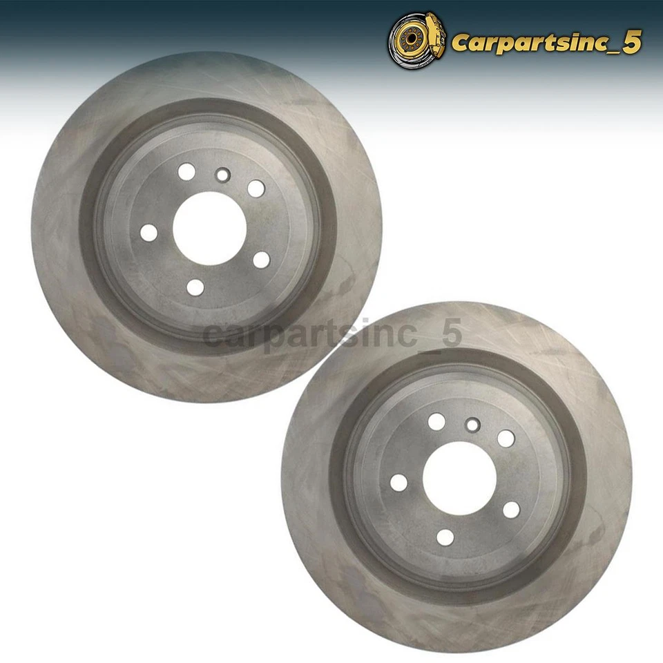 2 rotores de freio traseiros para Mercedes-Benz GLE63 AMG S 5.5L 2016-2019 - Imagem 1 de 4