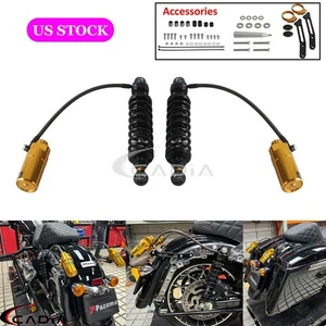 Remote Reservoir Rear Suspensions Shocks For Harley Street Road Electra Glide - Bild 1 von 15