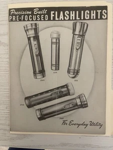 Hamilton Art Metal Corp. -Precision Buildt Pre-Focused Flashlights brochure - Picture 1 of 3