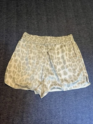 Pantalón Corto Zara Animal Print Talla L!E38 Foto 1 de 4