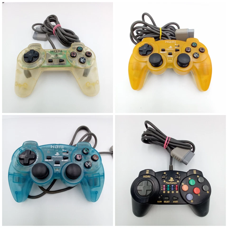 PS1 Playstation 1 Controllers Chose Your Style & Color Japanese Tested - Image 1 of 1