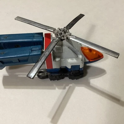 1982 GoBots Cop-Tur MR-04 Helicopter Bandai Tonka Vtg No Rear Rotor - Image 1 of 4