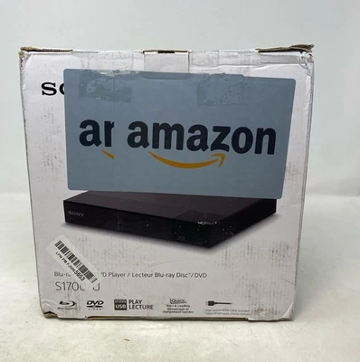 Sony BDP-S1700 Region-Free Blu-ray/DVD Player — All Region PAL/NTSC, 110-240V - Image 1 of 4