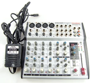 Mezclador compacto Phonic AM 440 4 micrófonos/línea 4 entradas estéreo - preamplificadores de ruido ultra bajo - Imagen 1 de 5