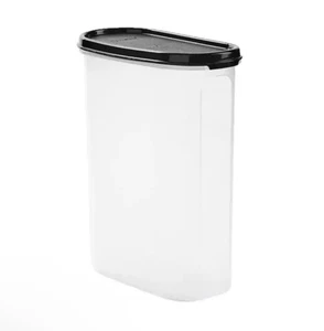 Brand New Tupperware Modular Mate Oval #4 with Black Seal Pantry Storage 2.3L - Picture 1 of 1