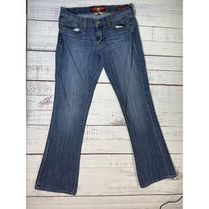 Lucky Brand Charlie Baby Boot Cut Jeans Damen Größe 4/27 Denim Medium Wash - Bild 1 von 8