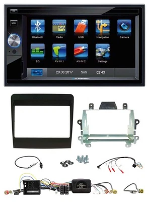 Blaupunkt 2DIN Bluetooth TMC USB Lenkrad SD Navigation für Porsche 911 2011-2017 - Bild 1 von 4