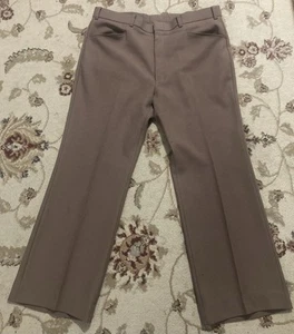 Vintage Levis Action Slacks Sta-Prest Hose Herren 36x32 ?braun 70er 80er - Bild 1 von 12