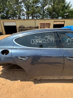 2010-2016 PORSCHE PANAMERA REAR RIGHT SIDE DOOR SHELL PANEL BLUE OEM - Image 1 of 2