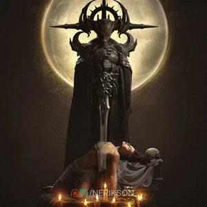 Dark Ending | 3D Printed Figure | DnD | Wargaming | Art Piece | Painted - Picture 1 of 15