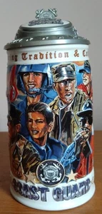 Budweiser Coast Guard Stein, Honouring Tradition And Courage Series. - Picture 1 of 6