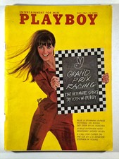 Playboy Magazine May 1967 Grand Prix Racing Anne Randall Sylva Koscina