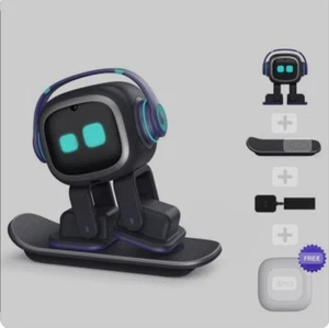 EMO Pet Living Ai Desktop Robot + Case + Smart Light + International Adapter - Picture 1 of 2