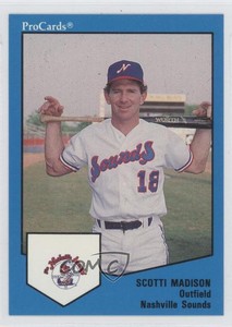 1989 ProCards Minor League Team Sets Scotti Madison #1271