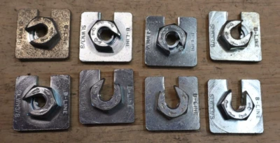 B-line SLWN 3/8 buzz nut Zinc Lot of 8 - D4 - Image 1 of 4