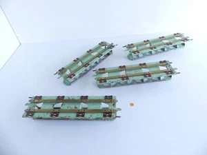LOT 2 SCHWEBEBAHN STUBE 4 RAILS DROITS POUR TRAIN SUSPENDU 180 MM - Photo 1/4