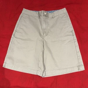 Vineyard Vines Boys Classic Fit Club Shorts Size 14 Tan Khaki - Picture 1 of 5