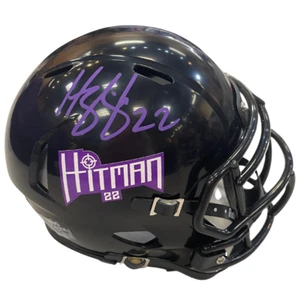 Harrison Smith Autografato Fan HQ Esclusivo Hitman Mini Casco (Edizione Numerata - Foto 1 di 7