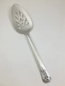 VTG Oneida Community Tudor Plate FORTUNE Cake Pie Server 8-3/8" - Picture 1 of 5