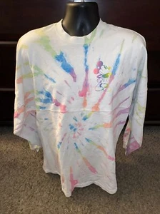 Walt Disney World Spirit Jersey Florida Mickey Mouse Tie Dye Shirt Size Medium - Picture 1 of 7