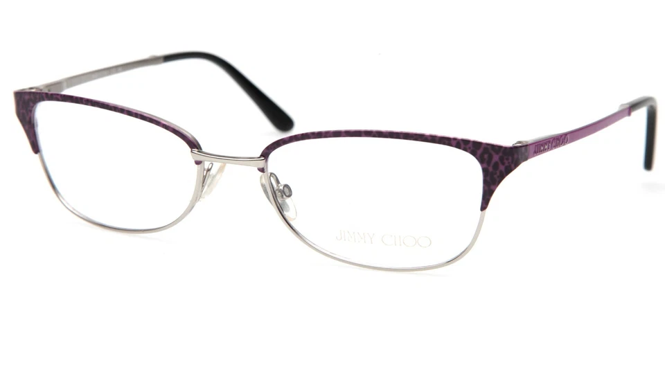 Новый JIMMY CHOO 92 FJB фиолетовый очки 50-17-135 мм Италии - Изображение 1 из 4