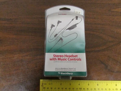 Verizon RIMSTORMPSHS Stereo Headset With Music Controls New - Image 1 of 3