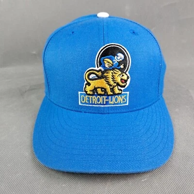 Gorra ajustada Detroit Lions 7 1/8 lana bordada 1952 logotipo de la NFL Mitchell & Ness Foto 1 de 4