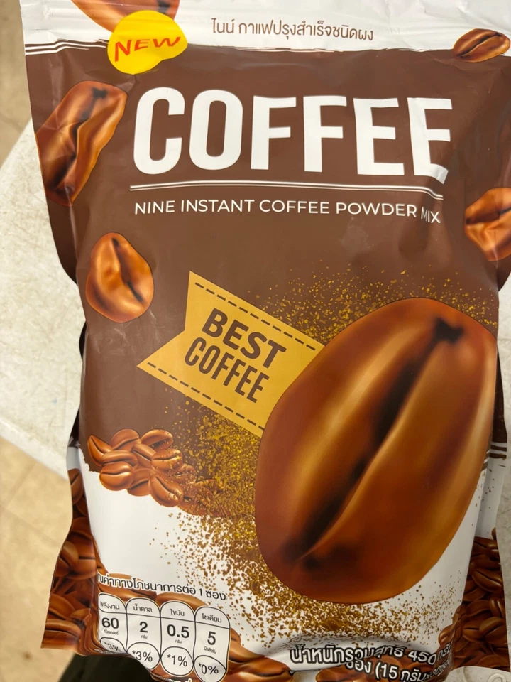 2 bolsas de café instantáneo en polvo Nine Foto 1 de 1