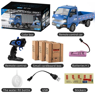 KF21-B Mini Drift Truck Remote Control 1/16 RC Car For Children Toys Xmas GiftRa - Image 1 of 4