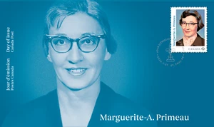 CANADA 2025 FRENCH CANADIAN AUTHORS MARGUERITE A. PRIMEAU FDC - Picture 1 of 2