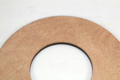 Wooden Laser cut Circle Hoop Plywood 5mm 240mm x 120mm - Image 1 of 3