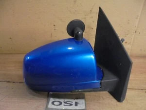 PROTON SAVVY 2008 OFFSIDE LADO DEL CONDUCTOR ESPEJO RETROVISOR MANUAL AZUL 101 - Imagen 1 de 3