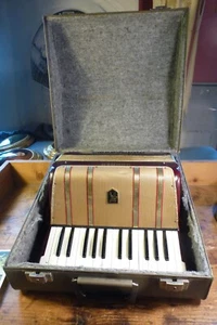 Fisarmonica Hohner Starlet 40 bassi 40, con custodia, usata in buone condizioni - Foto 1 di 11