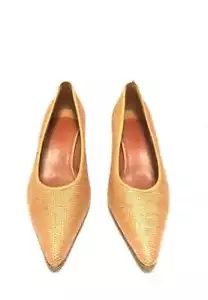WALTER STEIGER, VINTAGE FABRIC CLASSIC PUMP, SIZE-9-EXCELLENT CONDITION. - Picture 1 of 11