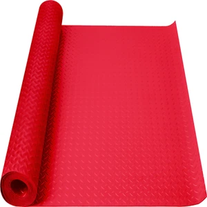Industrial Garage Floor Protector Anti-Slip Rubber Mat 0.1" Thick for Car Traile - Picture 1 of 11