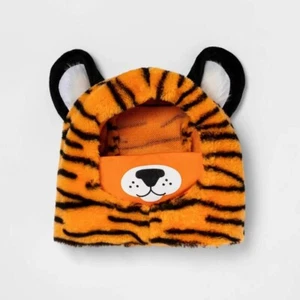 Halloween Adult Tiger Hood with Mask Halloween Costume Accessory One Size #4957 - Picture 1 of 4
