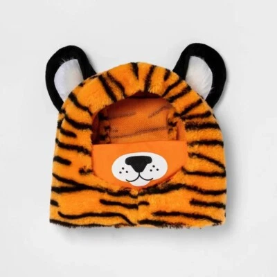 Halloween Adult Tiger Hood with Mask Halloween Costume Accessory One Size #4957 - Image 1 of 4