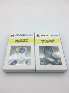 Fidgetly Spin Fidget Spinner - robust glatt leise - Neu im Karton - 2er Set Spinner - Bild 1 von 2