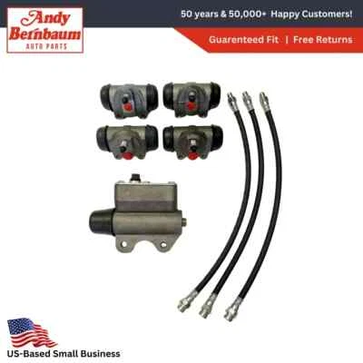 Juego de reconstrucción de arandelas y mangueras de cilindros de rueda maestra de freno Plymouth 1937-1938 Foto 1 de 4