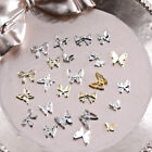 10Pcs Simplicity Mini Hollow Butterfly Nail Art Charms DIY Manicure Accessories