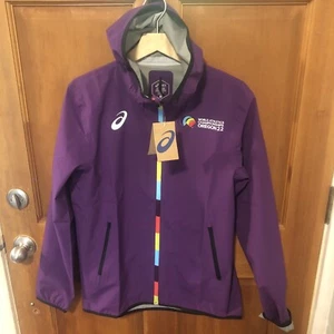 Chaqueta púrpura lista para hombre del Campeonato Mundial de Atletismo OREGON 22 Asics - Imagen 1 de 8