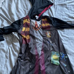 Harry Potter Costume & Glasses Age 11-12 World Book Day Not Worn & 2x Wands - Picture 1 of 5